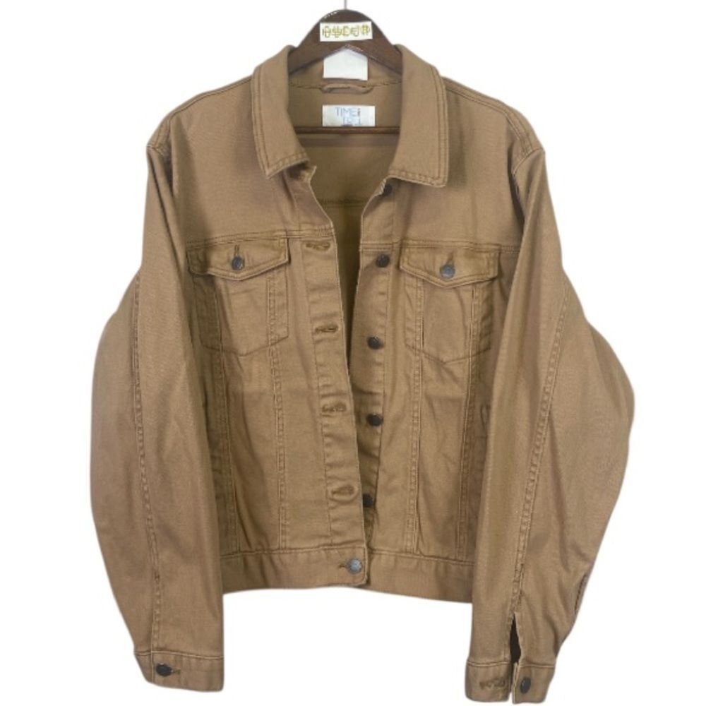 TIME AND TRU Tan Denim Jacket /XXL
